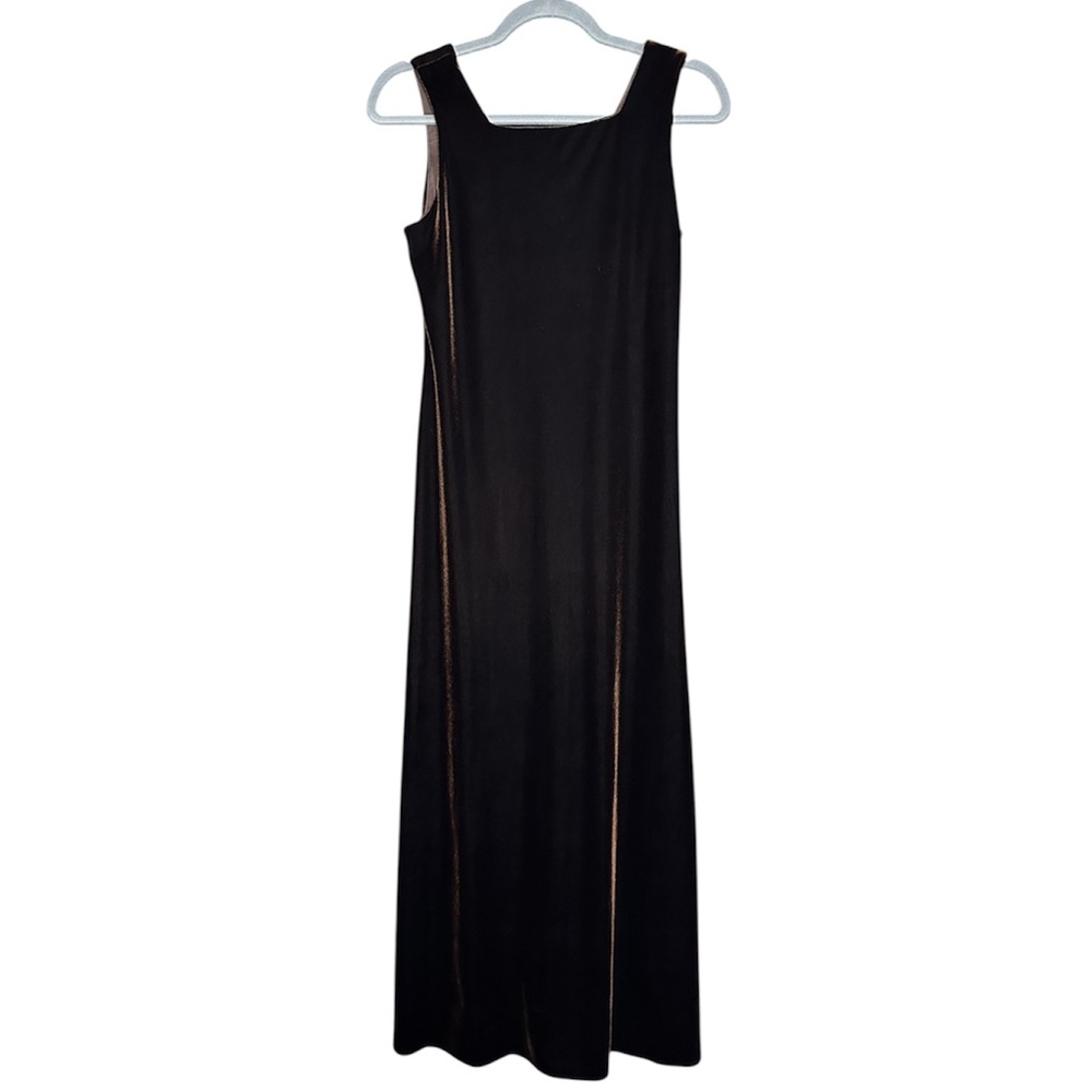 Brown Velvet Vintage Dress 6 Whimysgoth